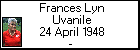 Frances Lyn Uvanile