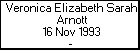 Veronica Elizabeth Sarah Arnott