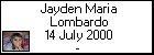 Jayden Maria Lombardo