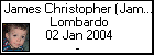James Christopher (Jamie) Lombardo