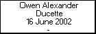 Owen Alexander Ducette