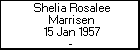 Shelia Rosalee Marrisen