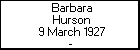Barbara Hurson