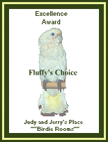 Fluffy's Award of Excellence