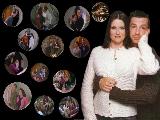 'Bubbles' - At least, that's the effect I was going for with the circles of Megan & Sean scenes