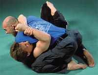 Mixing arts: Brazilian jujutsu combines well with kino mutai because its mastery of ground fighting allows the practitioner to jockey for just the right position before he starts biting and gouging with impunity.
