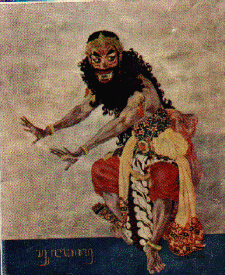 A Bogis or Celebes Islander performing Silat. It is well known that other nations such as the Filipinos have had close relations with Indonesian empires for centuries.  