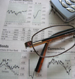 financial section for the investment information