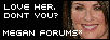 The Megan Mullally Forums