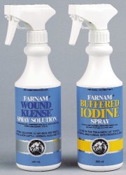 Buffered Iodine from International Animal Health Products - antimicrobial spray for treating bacterial & fungal infections