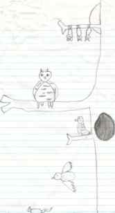 Owl's in trees