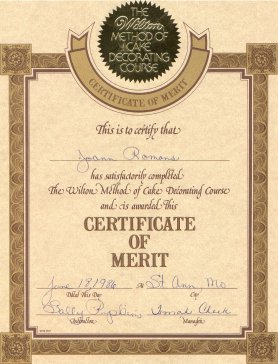 Wilton Diploma 1