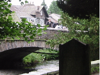 Bridge beside St Oswald's church