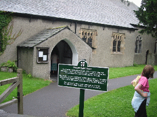 The front door of the Church