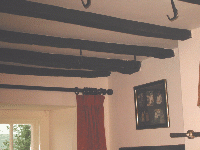 Looking towards the living room window