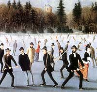 Skating on the Lake
