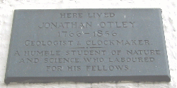 Jonathan's plaque