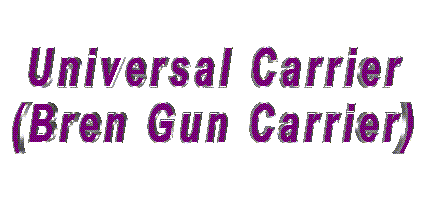 Bren gun carrier Title