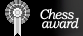 Awarded by ChessAward for being a great chess resource!