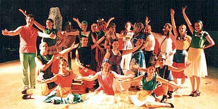 The Cast in Costume