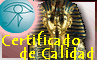 Certificado de calidad Egiptomania.com