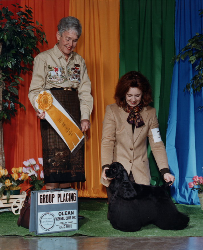 Lexie - Group 3 with handler Linda Pitts