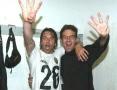 Del Piero and his brother, Stefano