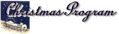 2008 CHRISTMAS PROGRAM