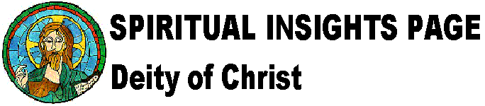 SPIRITUAL INSIGHTS PAGE