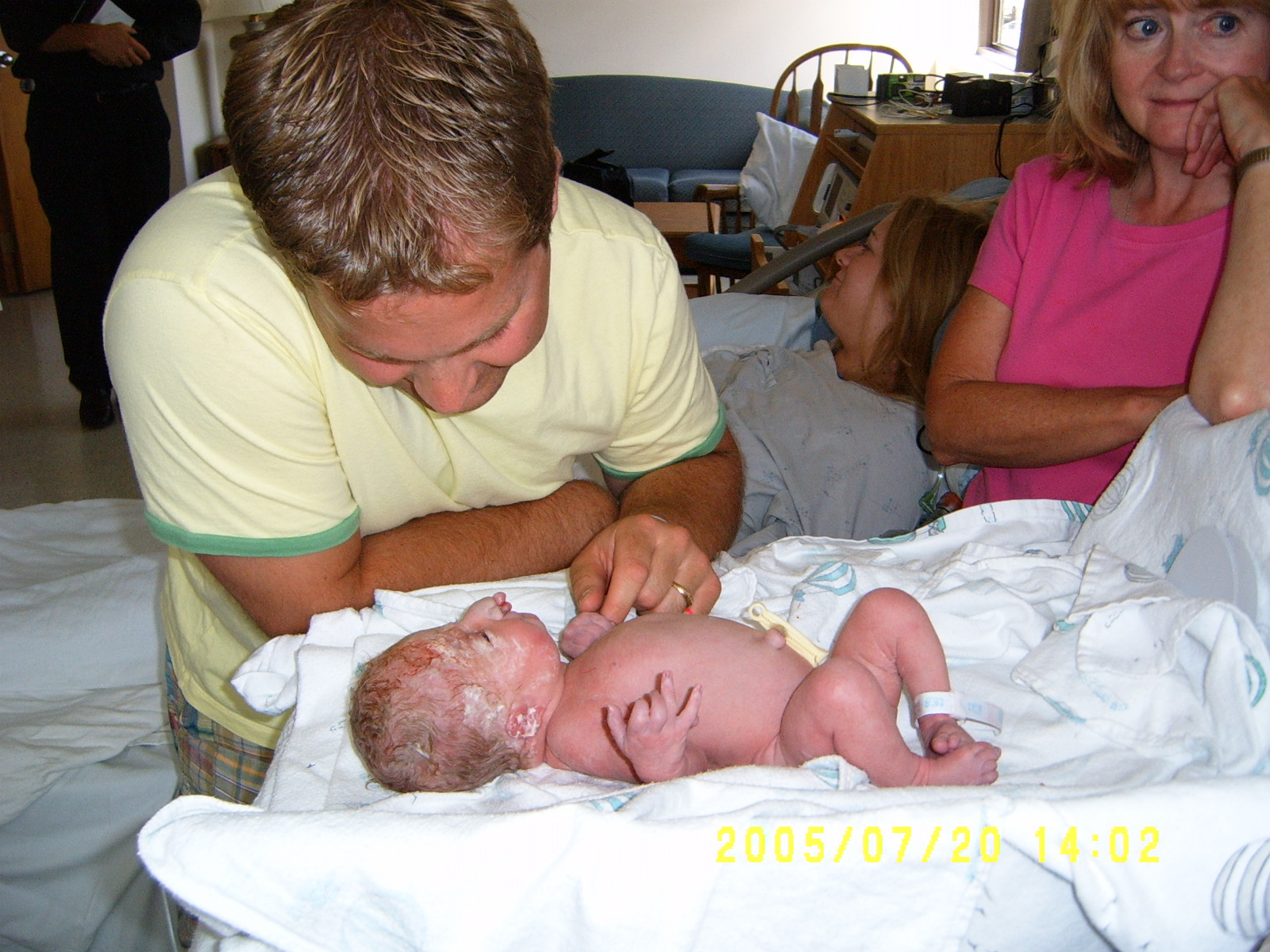 Daddy telling Kalysta how much he loves her