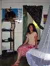 Touch a Thatch Cottage Rental Bedroom, Negril Jamaica