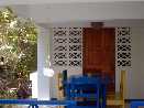 Touch a Thatch Cottage Rental Porch, Negril Jamaica