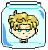 Haruka's head in a jar. Mwhahaha!