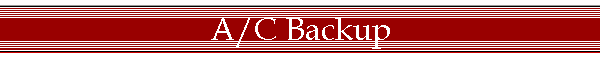 A/C Backup