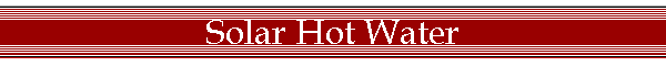 Solar Hot Water