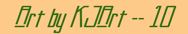 Art by KJArt -- 10 Logo