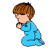 praying child