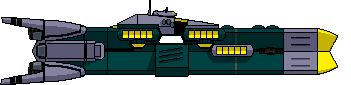 Ikazuch B-flight ship, wearing Republican green.