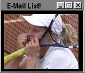 Click here to join the Clijsters City mailing list!