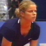 Awaiting a serve