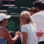 From left: Miriam Oremans, Clijsters, a football/soccer player, and Dutch band Volumia's Xander