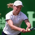 Reaching for a backhand
