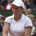Getting ready to hit a forehand. Photo by Laurent Carpentier via frenchopen.org