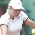 Hitting a backhand