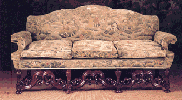 Sofa in the foyer of the Commons