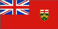 Provincial Flag of ONTARIO