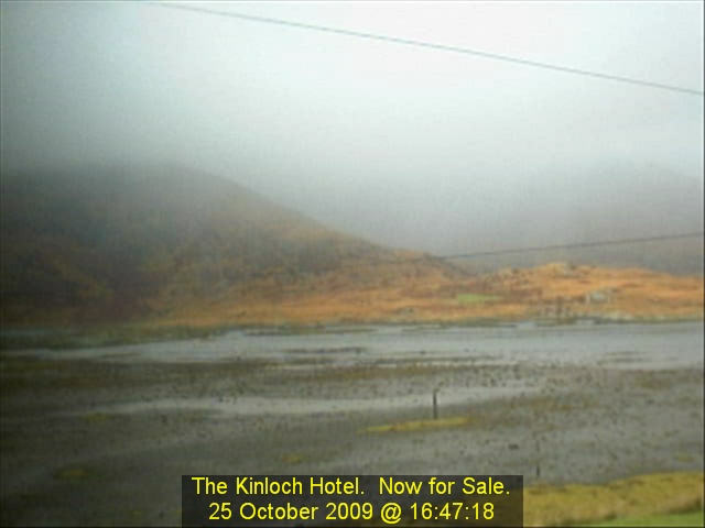 Kinloch Hotel, Isle of Mull, Web-camera. Please wait while the image loads.