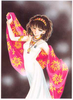 the back of the third manga