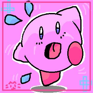kirby!! my fave smash bros character!
