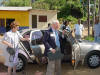 Gov Bill and Lady Faye arrive at Dempshire Pen Basic School